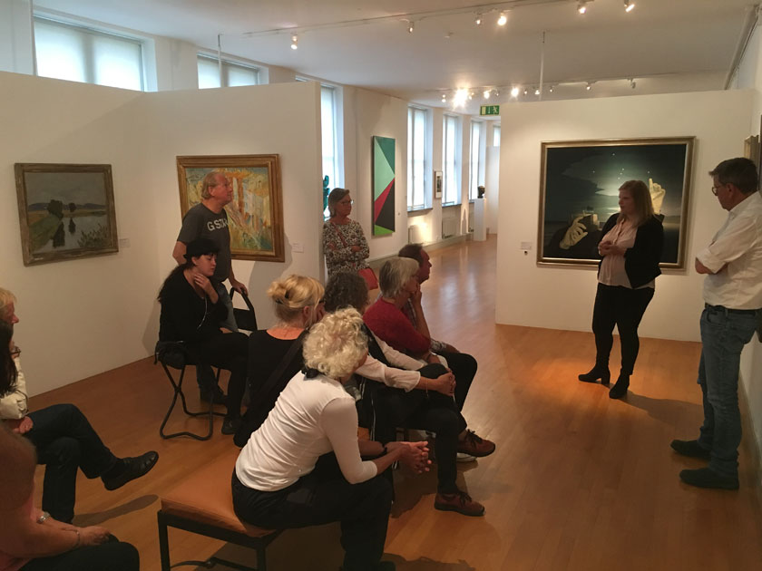 Guidning på Hallands museum