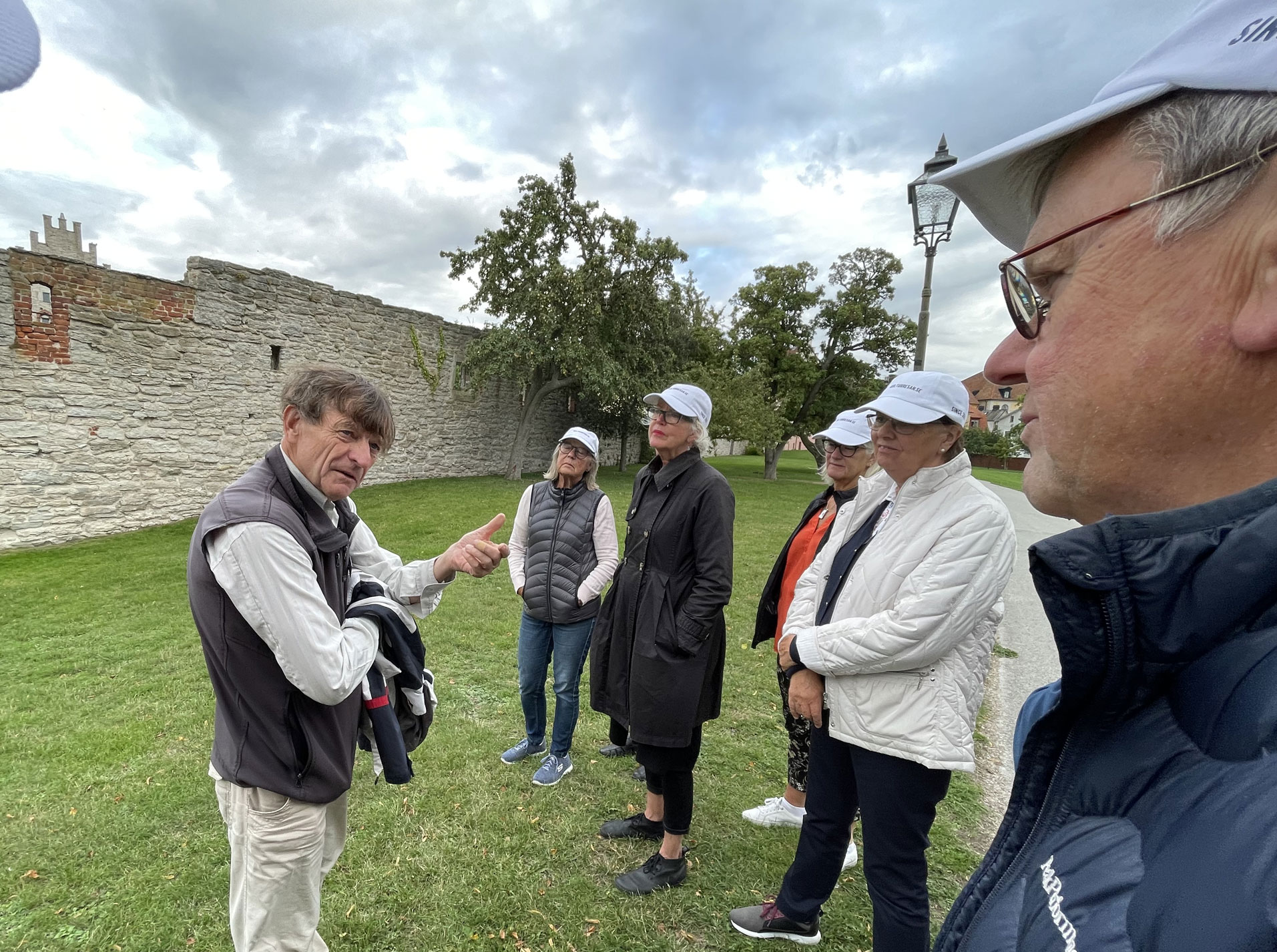 Guidning i Visby