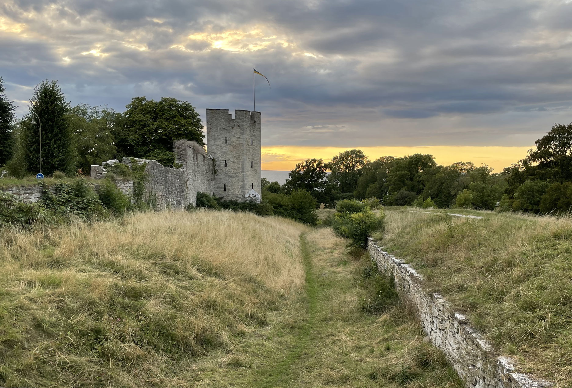 Guidning i Visby
