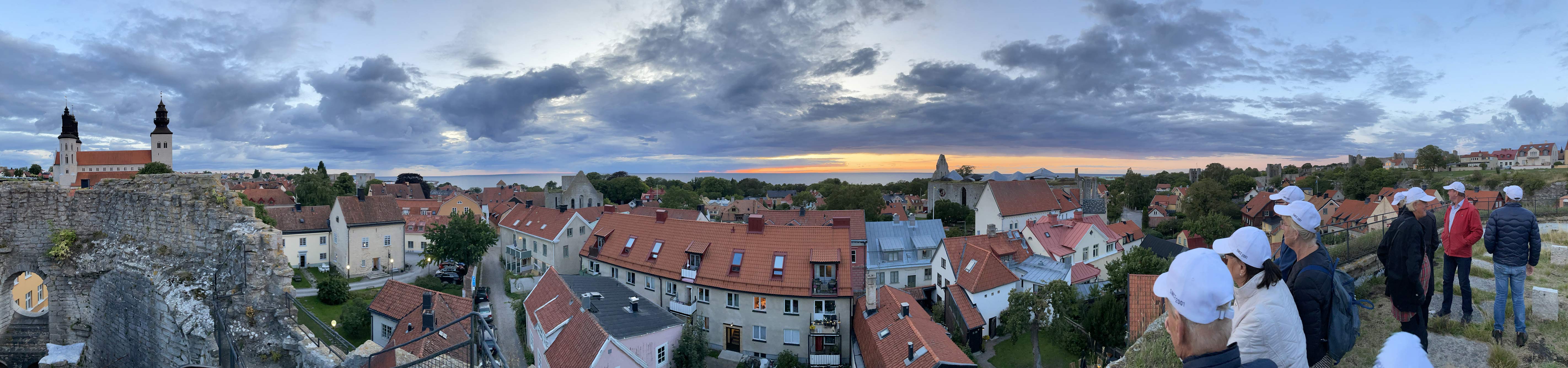 Guidning i Visby